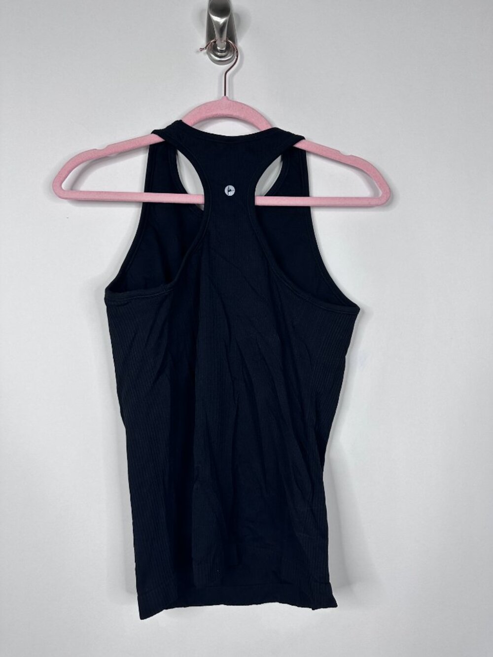 2/$30 90 Degree by REFLEX Rib Seamless Ayla Tank Top Black Large #A2089 - Picture 6 of 8